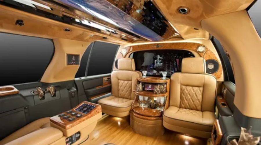 Luxury Limo Interior